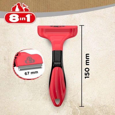 8in1 Perfect Coat DeShedder Voor Honden - Afbeelding 3