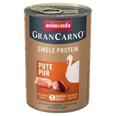 Animonda GranCarno Adult Single Protein Hondenvoer 6 X 400 G - Afbeelding 2