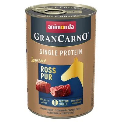 Animonda GranCarno Adult Single Protein Supreme Hondenvoer 6 X 400 G - Afbeelding 2