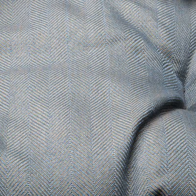 Ferplast Hondenmand Siesta Deluxe Zwart Met Bekleding Sofà Blauw Tweed - Afbeelding 5