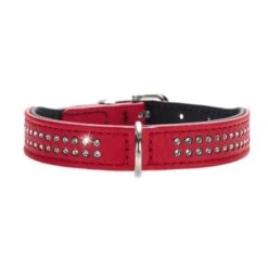 HUNTER Halsband Diamond Petit Rood/Zwart