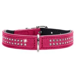 HUNTER Halsband Diamond Petit Roze/Zwart