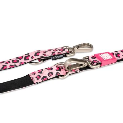 Max & Molly Multifunctionele Hondenlijn Leopard Pink - Afbeelding 5