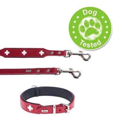 Hunter Set: Halsband Swiss + Hondenriem Swiss - Afbeelding 6