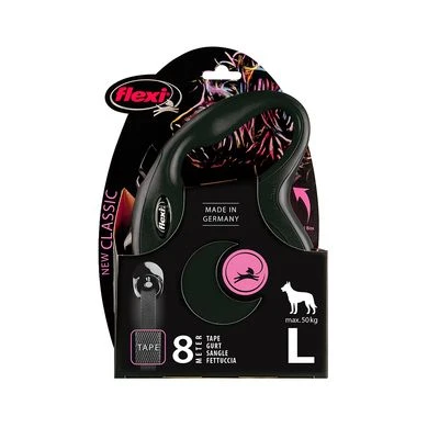 Flexi New Classic Rollijn L Zwart, 8 M - Afbeelding 11