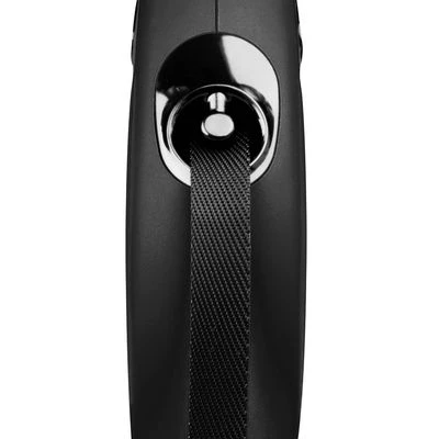 Flexi New Classic Rollijn Tape M Zwart, 5 M - Afbeelding 3