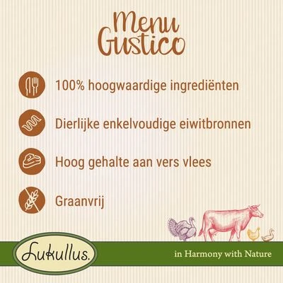 Lukullus Menu Gustico - Zalm Met Wortel, Alfalfa En Spinazie - Afbeelding 3