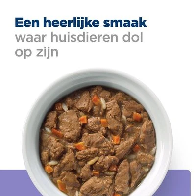 Hill's Prescription Diet I/d Digestive Care Low Fat Stoofpotje Met Kip Hondenvoer - Afbeelding 5