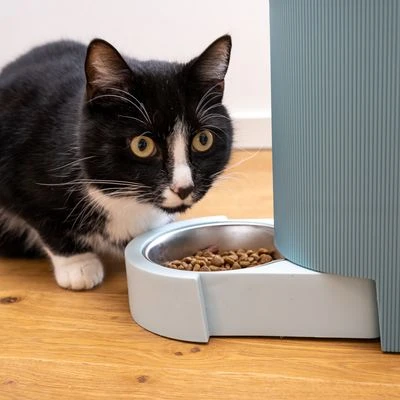 TIAKI Voer- En Waterdispenser, Lichtblauw - Afbeelding 4