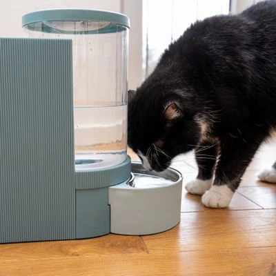 TIAKI Voer- En Waterdispenser, Lichtblauw - Afbeelding 19