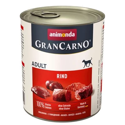 Voordeelpakket Animonda GranCarno Original Adult 12 X 800 G - Afbeelding 4