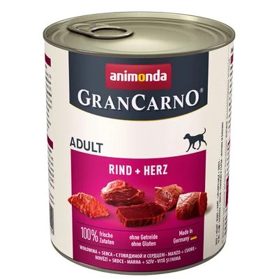 Voordeelpakket Animonda GranCarno Original Adult 12 X 800 G - Afbeelding 10