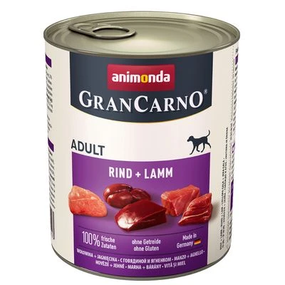 Voordeelpakket Animonda GranCarno Original Adult 12 X 800 G - Afbeelding 5