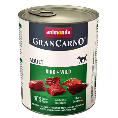 Voordeelpakket Animonda GranCarno Original Adult 12 X 800 G - Afbeelding 9
