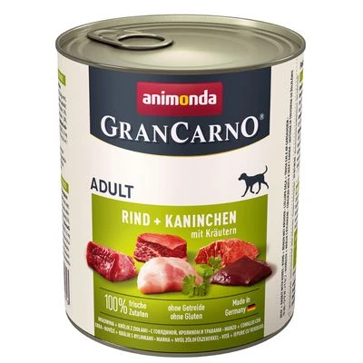 Voordeelpakket Animonda GranCarno Original Adult 12 X 800 G - Afbeelding 8