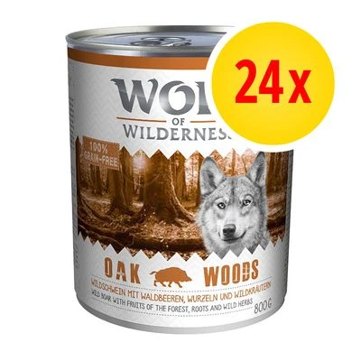 Voordeelpakket: Wolf Of Wilderness 24 X 800 G