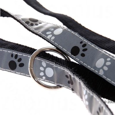 Trixie Set: Halsband Poten Zilver Reflect + Hondenlijn - Afbeelding 8