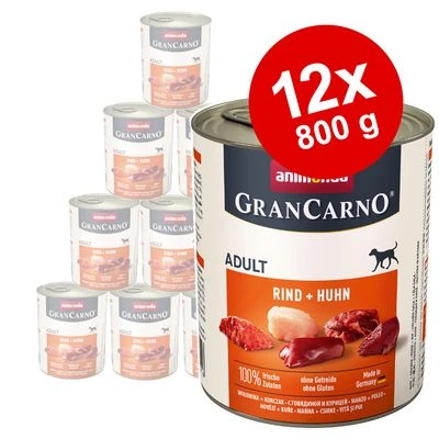 Voordeelpakket Animonda GranCarno Original Adult 12 X 800 G