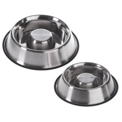 Antischrok Voerbak Uit RVS - Afbeelding 2