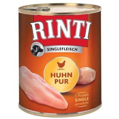 RINTI Singlefleisch Exclusive 6 X 800 G Hondenvoer - Afbeelding 2