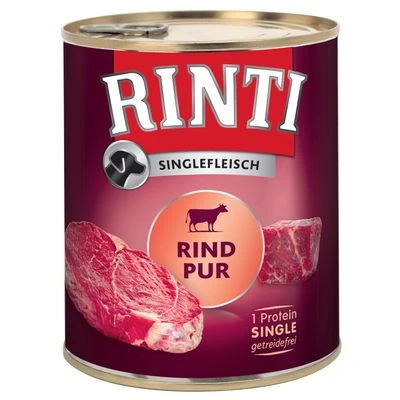 RINTI Singlefleisch Exclusive 6 X 800 G Hondenvoer - Afbeelding 4