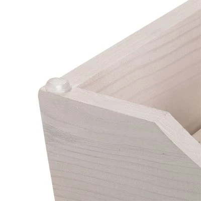 Ferplast Dubbele Voerbak Legno Van Hout - Afbeelding 4