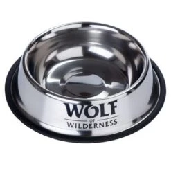 Wolf Of Wilderness Antislip RVS Voerbak Voor Honden