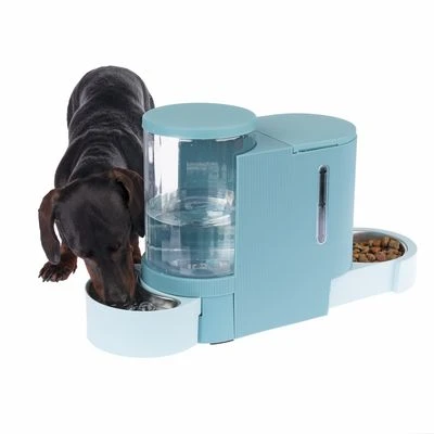 TIAKI Voer- En Waterdispenser, Lichtblauw - Afbeelding 3