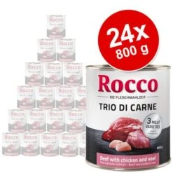 Rocco Classic Trio Di Carne - 24 X 800 G
