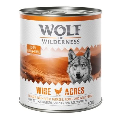Voordeelpakket: Wolf Of Wilderness 24 X 800 G - Afbeelding 2