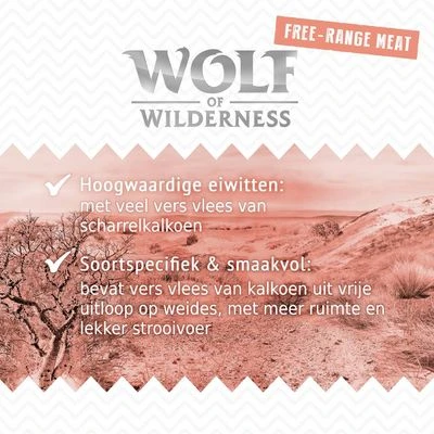Voordeelpakket 12 X 800 G Wolf Of Wilderness Scharrelvlees Hondenvoer - Afbeelding 13