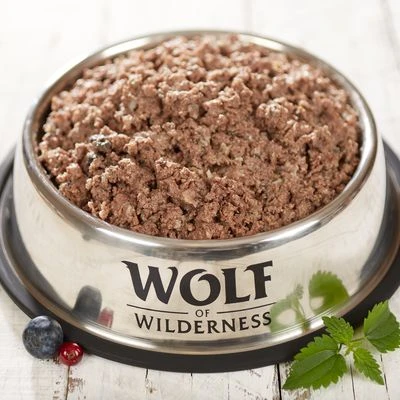 Voordeelpakket 12 X 800 G Wolf Of Wilderness Scharrelvlees Hondenvoer - Afbeelding 5