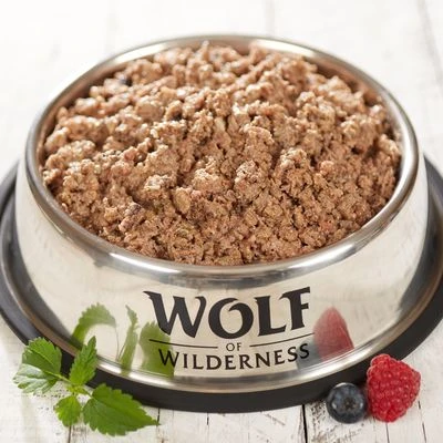 Wolf Of Wilderness Senior "Scharrelvlees" 6 X 800 G Hondenvoer - Afbeelding 5