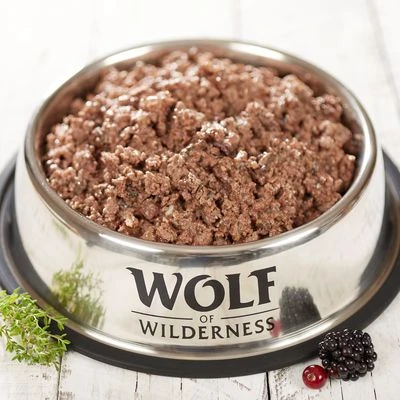 Wolf Of Wilderness Senior "Scharrelvlees" 6 X 800 G Hondenvoer - Afbeelding 2